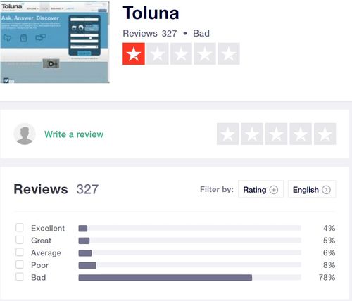 toluna negative reviews