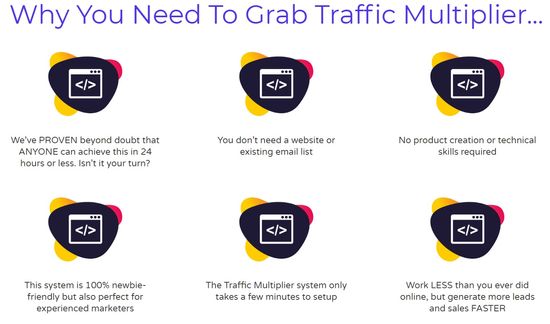 traffic multiplier no website