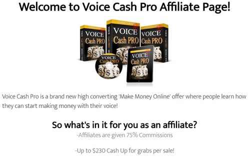 voice cash pro affiliate