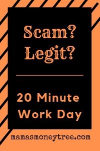 20 minute work day review