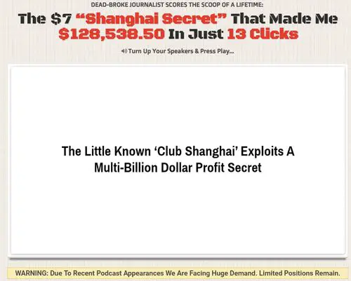 club shanghai secret