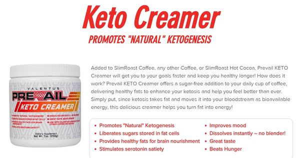 valentus keto creamer