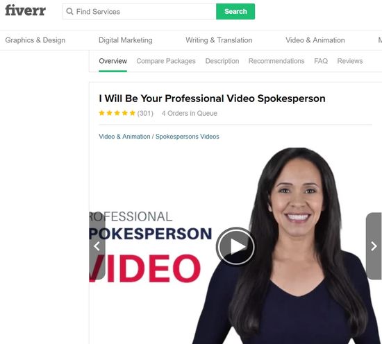 cash 4 ads team fiverr spokesperson