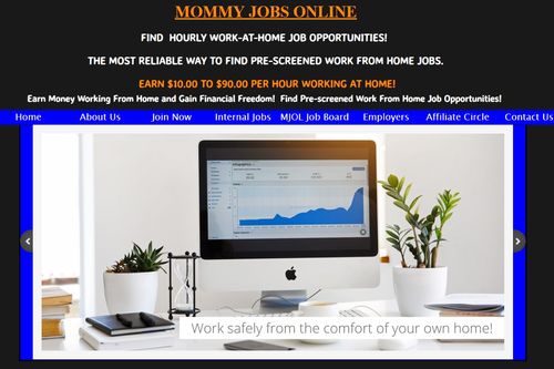 mommy jobs online homepage