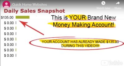 quick home websites your account