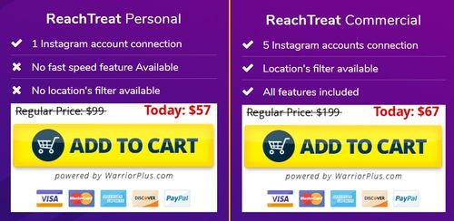 reach treat pricing