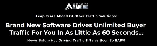 auto traffic machine sales page