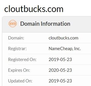 cloutbucks domain