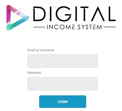 digital income system home page