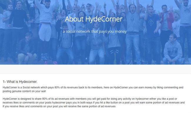 hydecorner home page