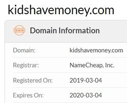 kids have money domain