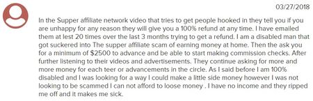 super affiliate network complaint 4