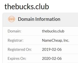 thebucksclub domain