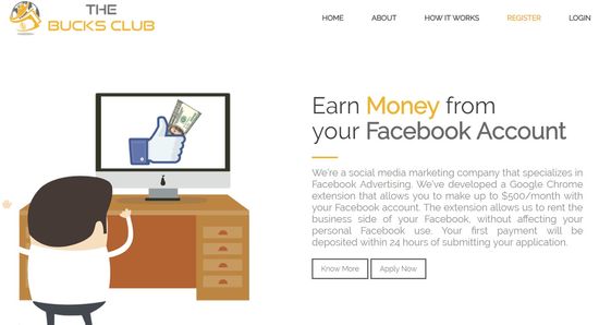 thebucksclub home page