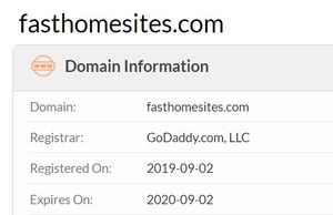 fast home sites domain
