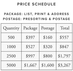 emailconomy letter packages