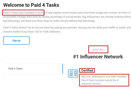 paid4tasks false information