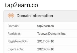 tap2earn domain