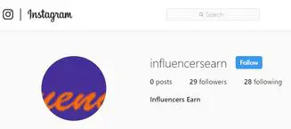 influencersearn instagram