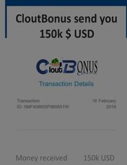 clout bonus fake payment proof