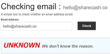sharecash fake email