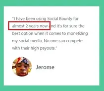 socialbounty testimonial