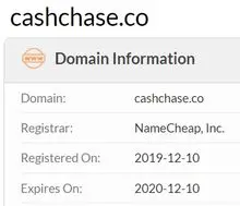 cashchase domain