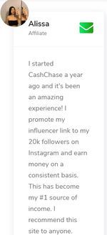 cashchase fake testimonial