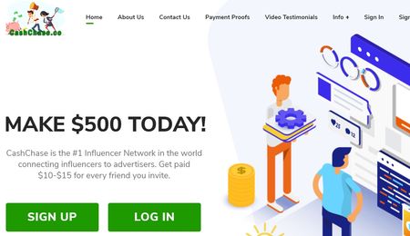 cashchase home page