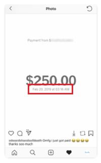 click2cash fake payment proof