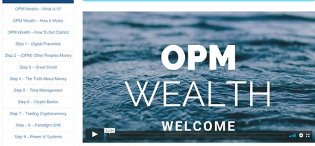 opm wealth member page