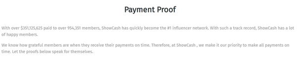 showcash payment proof