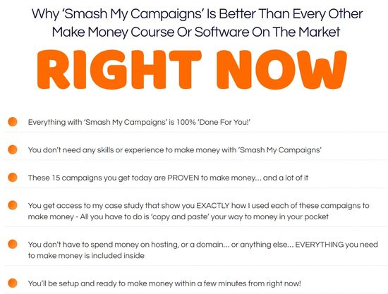 smash my campaigns home page