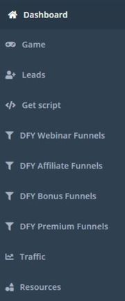 underground affiliate system dashboard