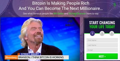 bitcoin profit fake news