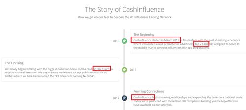 cashinfluence story