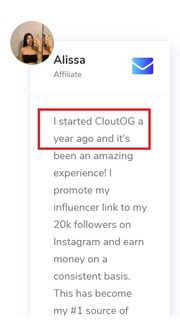 cloutog fake testimonials