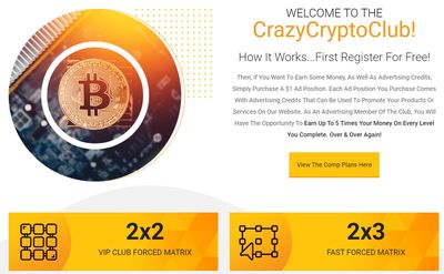 crazy crypto club home page