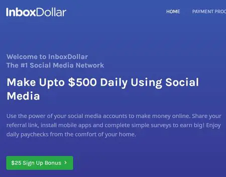 inboxdollar home page