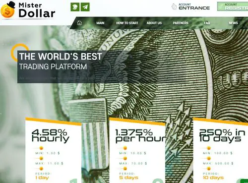 mister dollar home page