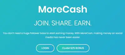 morecash home page