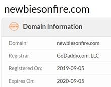 newbies on fire domain