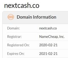 nextcash domain