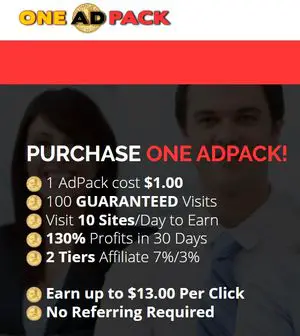 oneadpack home page