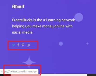 createbucks social