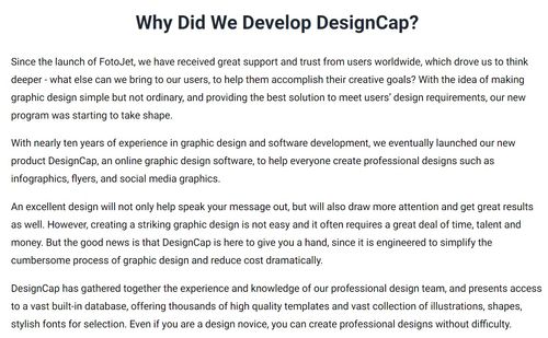 designcap intro